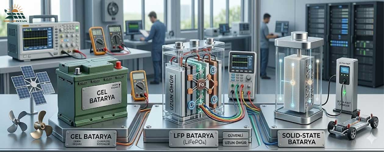 Jel, LFP ve Solid-State