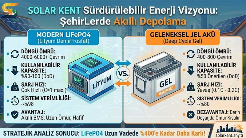 Akıllı Depolama ve Akü Teknolojileri Analizi