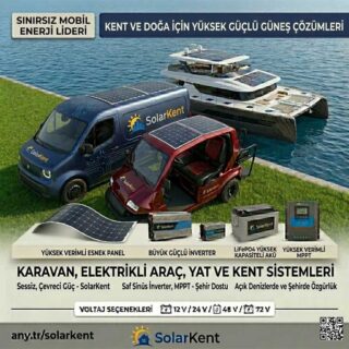 Karavan, Yat ve Araç Solar Sistemleri