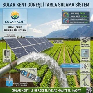 Tarımda Solar Pompa Teknolojileri
